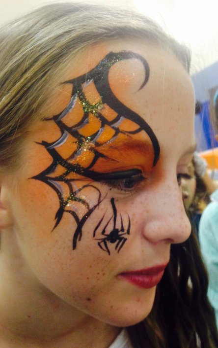 Halloween face painting