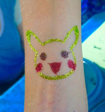 Glitter Tattoos for a girls
